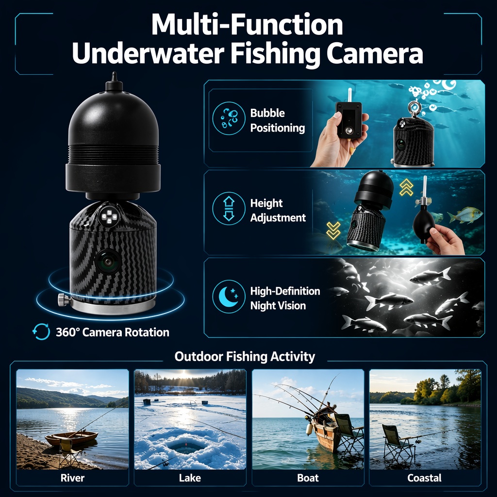 짧은 배송 시간, 휴대용, 낚시 위치 파악용 카메라,  - Fishing Camera 리뷰 및 가격